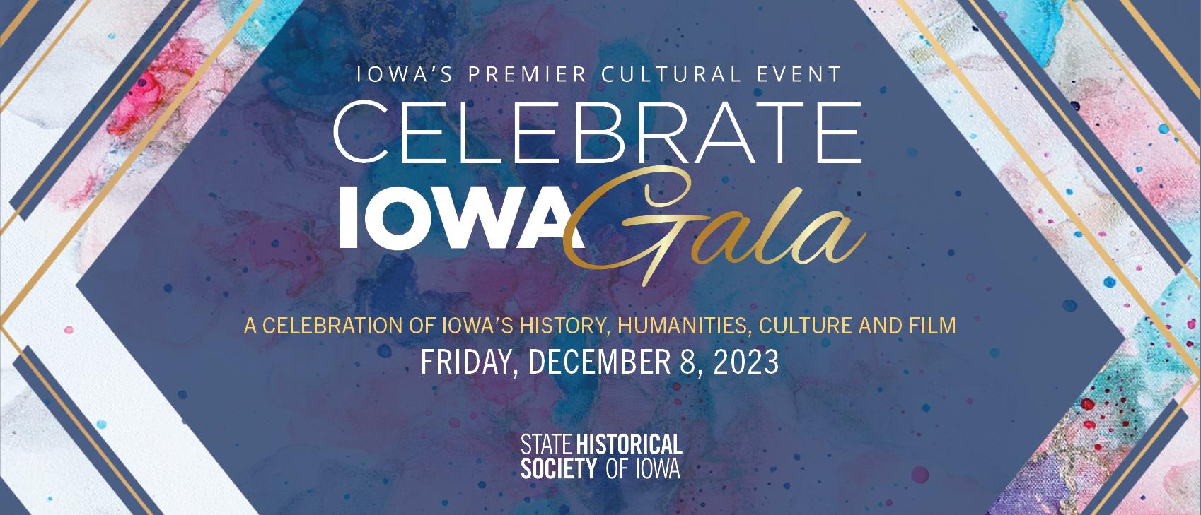 2023 Celebrate Iowa Gala Web banner