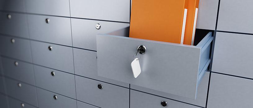 Brushed steal wide filing cabinets