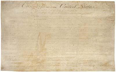 The Bill of Rights was added to the US Constitution in 1791 guaranteeing Americans specific rights.
