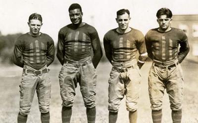 Dorothy  Schwieder, Professor Emerati of History at Iowa State University, wrote about the life of Jack Trice, who in 1923, was the only African American member of the Iowa State College football team.  During the second game of the season, he sustained injuries that later led to his death.