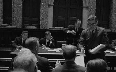"Republican Senators During a Meeting on Amendments to the Civil Rights Act," May 20, 1964