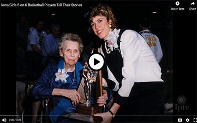 Iowa PBS produced a documentary about six-on-six girls basketball in 2008; this clip shows interviews with five women from multiple generations who played the game.