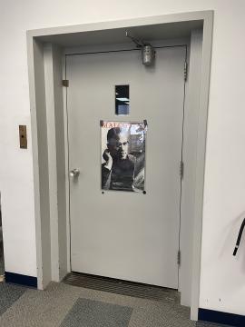 Link to a high resolution image of the elevator available to access the second level