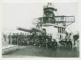 USS Iowa crewmen around 1898