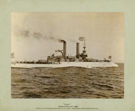 USS Iowa 1897 speed trial