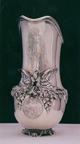 Final silver water pitcher
