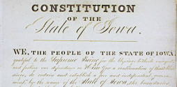 State of Iowa Constitution