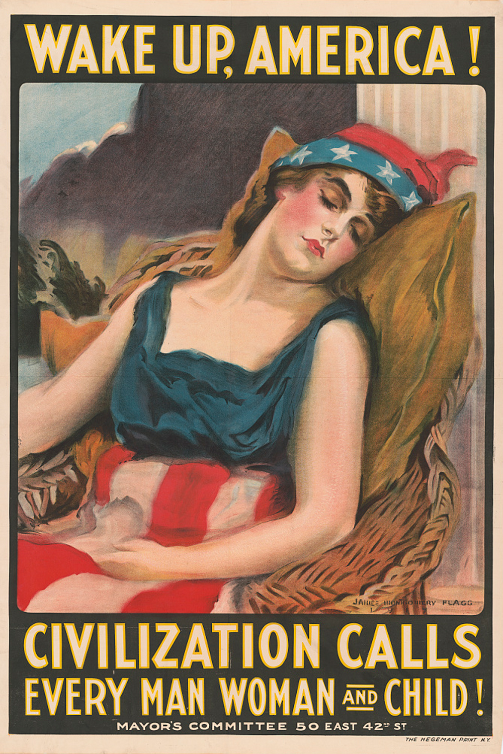 Wake Up, America," 1917 | State Historical Society of Iowa