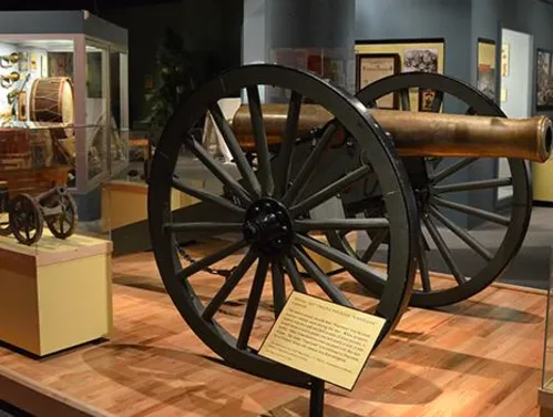 A battle cannon from the Civil War