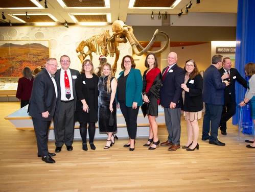 Attendees gather for a photo at the 2023 Celebrate Iowa Gala