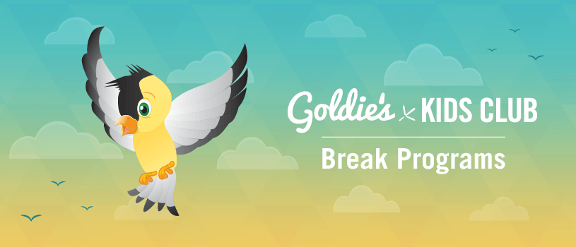 Goldies Kids Club Break Program graphic
