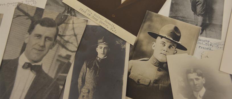 Photos from the World War I Honor Roll Project