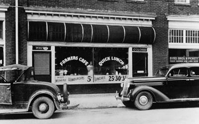 Segregated Cafe Near the Tobacco Market in Durham, North Carolina, May 1940