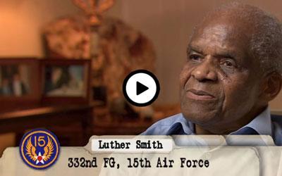 The video is an interview with Lieutenant Luther Smith one of the Tuskegee Airmen.