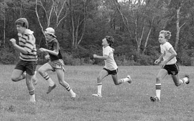 Children Running in Narragansett, Rhode Island, August 28, 1979