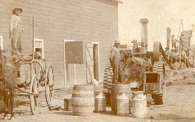 Barrel Makers in Union, Iowa," Date Unknown