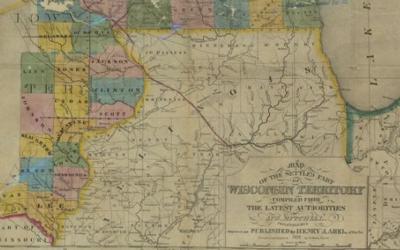 In 1838, the Territory of Wisconsin included land that would become the State of Iowa.