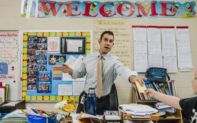 Second-Grade Teacher at Canaan Elementary in Patchogue, New York, June 18, 2015