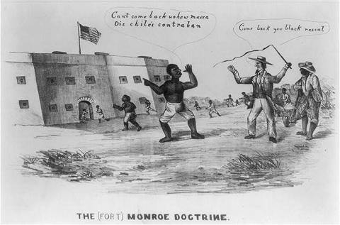 "The (Fort) Monroe Doctrine," 1861