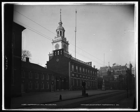 Independence Hall in Philadelphia, Pennsylvania, ca. 1900