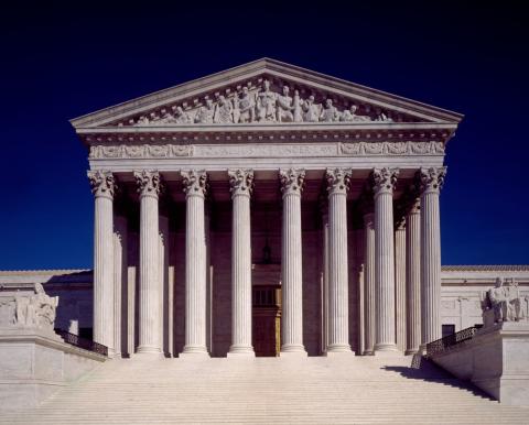 Supreme Court Building in Washington, D.C., ca. 1980 