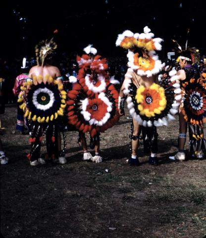 Meskwaki powwow celebration in Tama, Iowa, in 1952. 