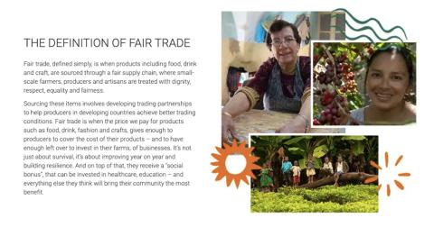 Courtesy of Traidecraft, “What is Fair Trade?,” Traidecraft, Date Unknown