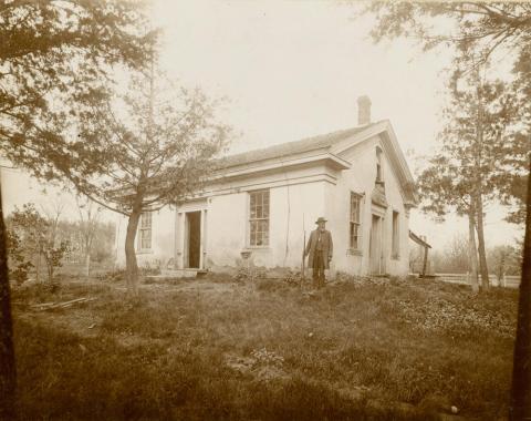 William Maxson home, an Underground Railroad station where abolitionist John Brown trained with his men for the raid on Harpers Ferry