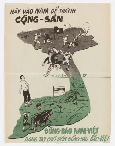 "Come South" Propaganda Poster, August 5, 1954