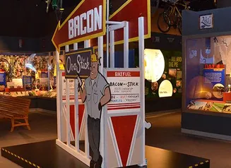 The exhibit for Riding Through History