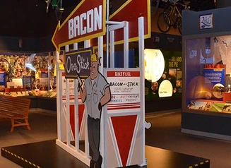 The exhibit for Riding Through History