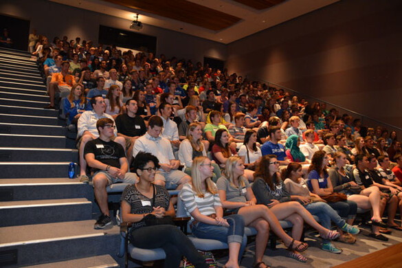 State Historical Building auditorium full to capacity