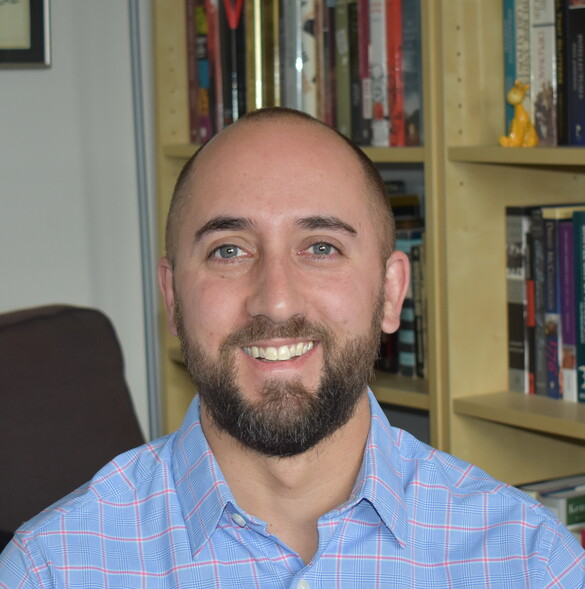 Headshot of 2024-25 Iowa History Dissertation Fellow Andrew Varsanyi