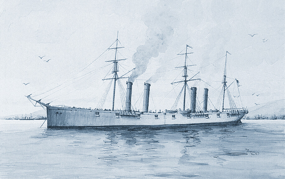 First USS Iowa.