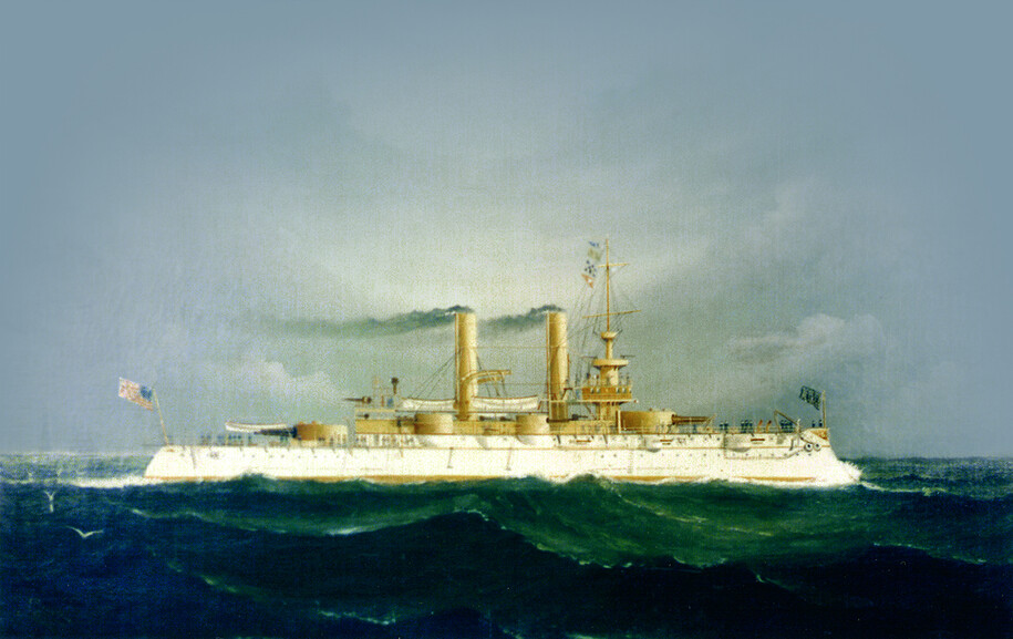 USS Iowa BB4.