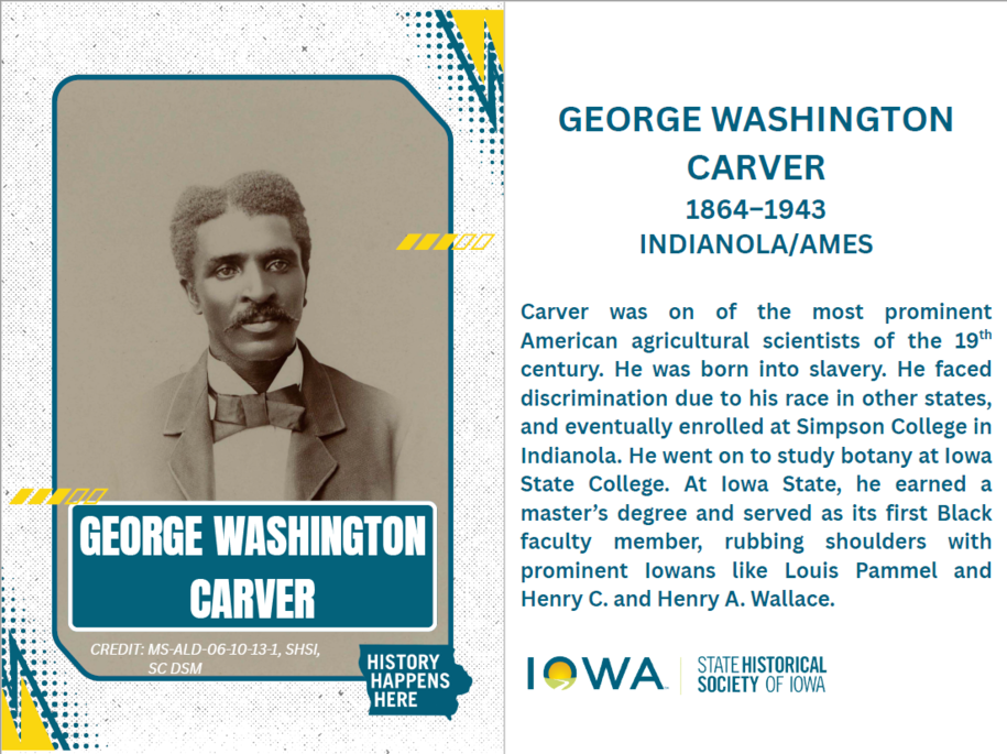 George Washington Carver, Bio and Picture