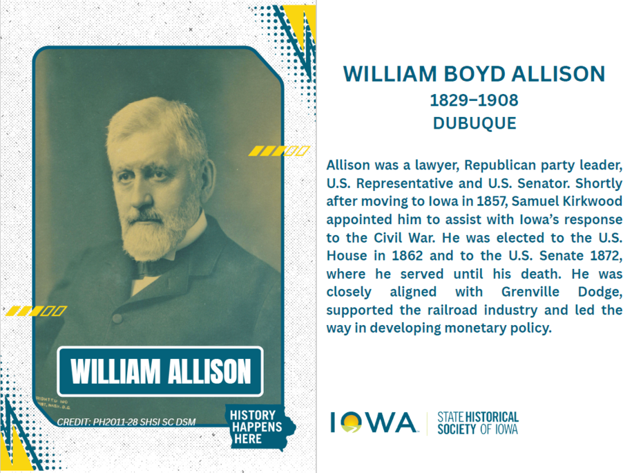 William Allison, Portrait and Biography